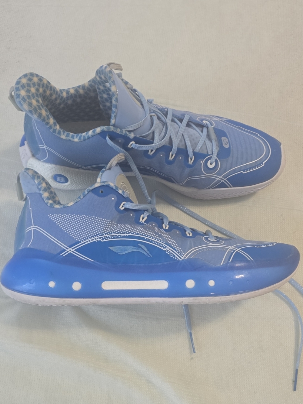 Men's Athletic Running Shoes - Light Blue
